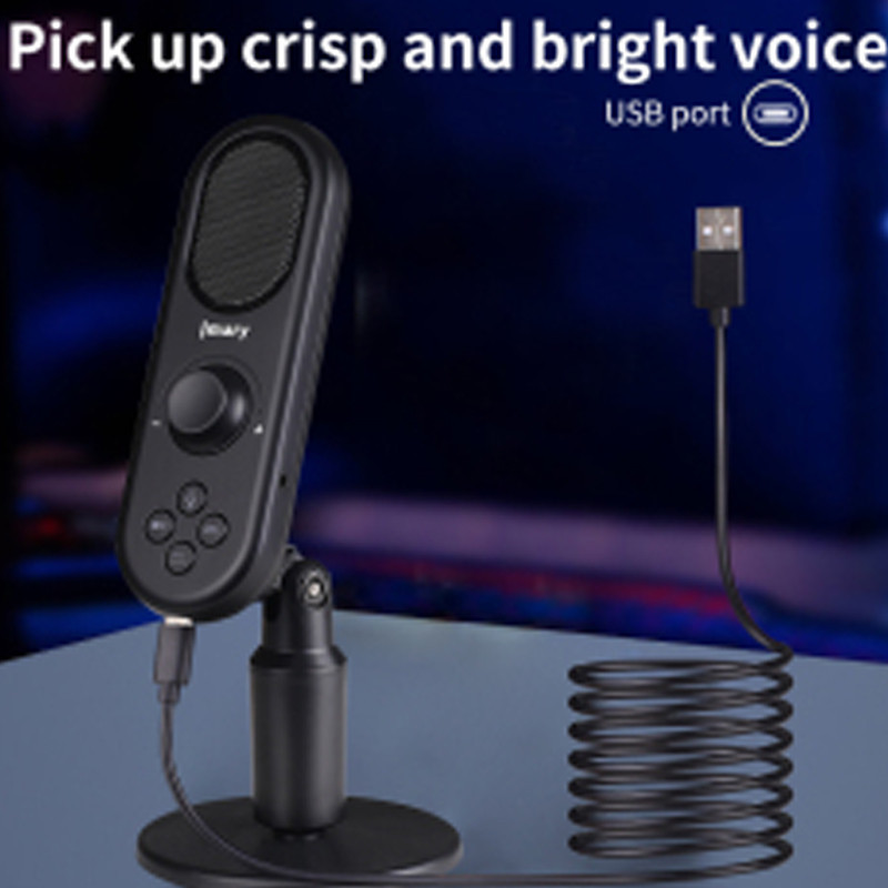 Microphone Gamer Jmary MIC-PW7 USB Noir En Tunisie