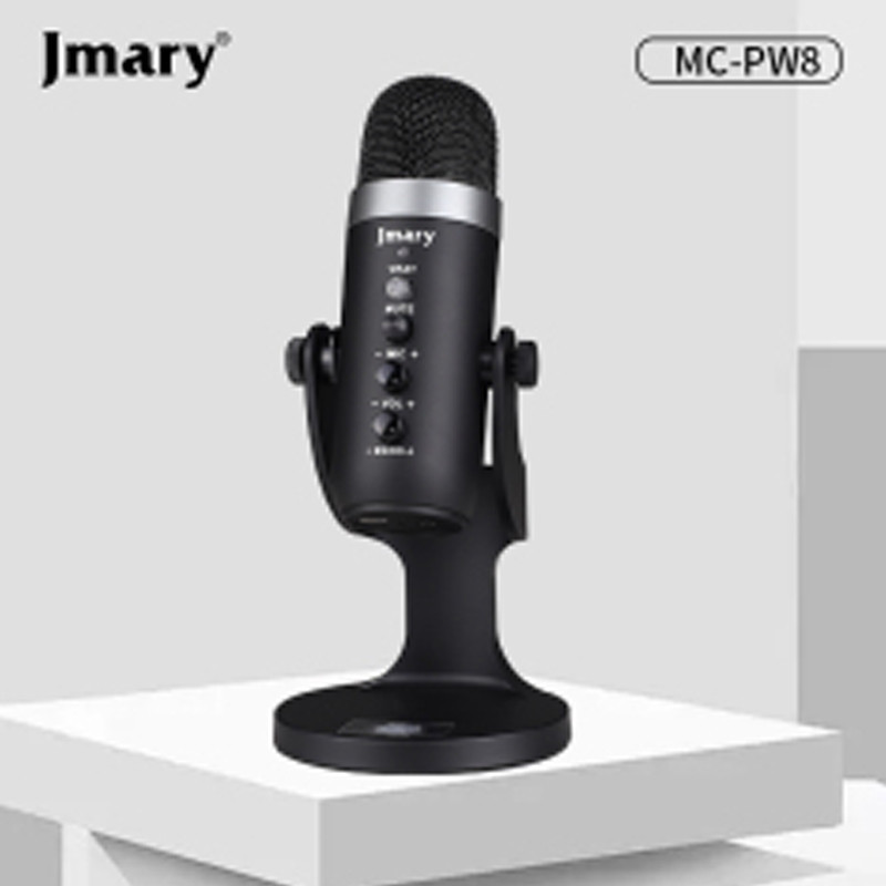 Microphone Gamer Jmary MIC-PW8 USB Noir En Tunisie