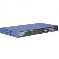 Switch De Bureau Intelligent Hikvision DS-3E0318P-E-C 16 Ports POE Fast Ethernet + 2 Port Gigabit  en Tunisie