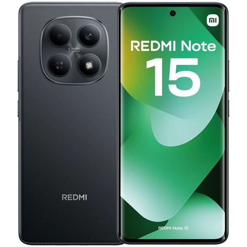 Smartphone Xiaomi Redmi Note 15 4G 8Go 256Go Noir en Tunisie