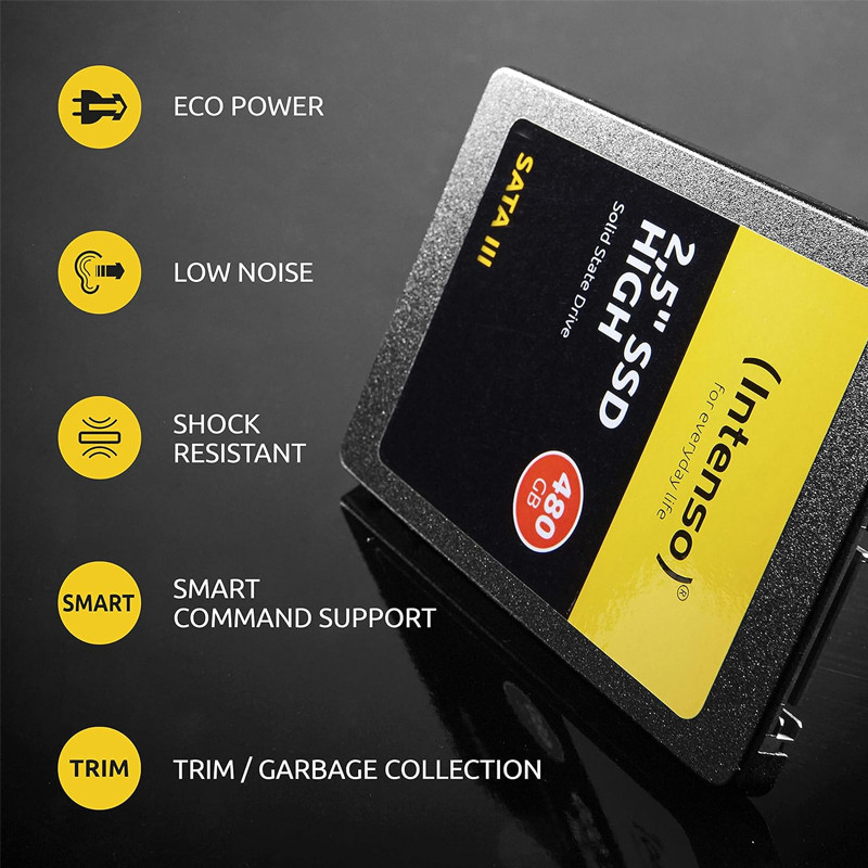 Disque Dur SSD Interne Intenso 120Go SATA III en Tunisie