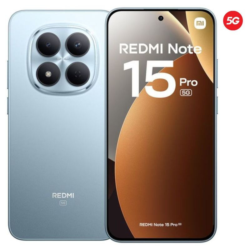 Smartphone Xiaomi Redmi Note 15 Pro 5G 8Go 256Go Bleu en Tunisie