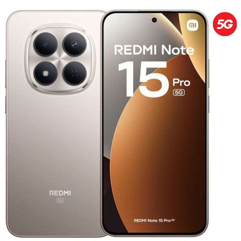 Smartphone Xiaomi Redmi Note 15 Pro 5G 8Go 256Go Ivoire en Tunisie