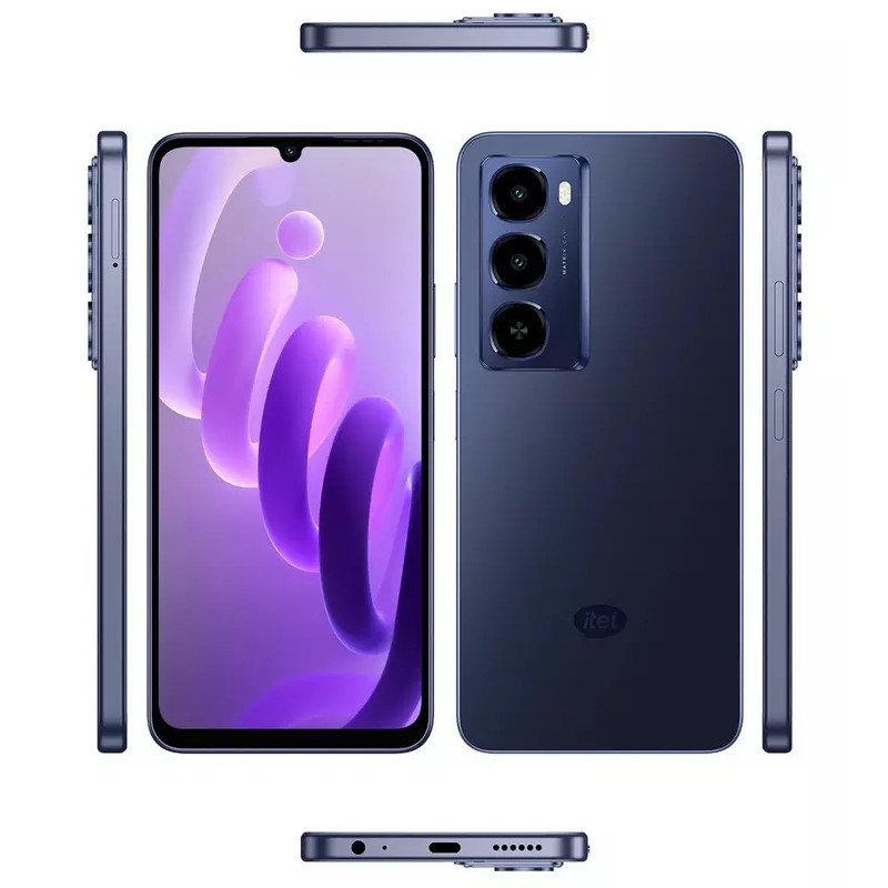 Smartphone Itel City 12Go (4Go + 8Go Extensible ) 128Go Bleu en Tunisie