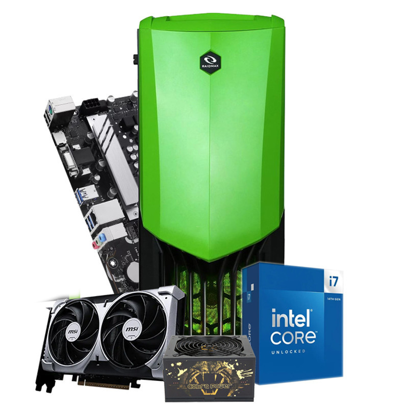 Pc de Bureau Gamer Max 720 i7 14Gén 32Go 1To SSD RTX 5060