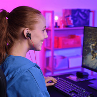 Écouteur De Jeu Filaire Trust Cobra GXT 408 Multiplateforme Noir & Rouge en Tunisie