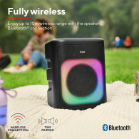 Enceinte Bluetooth Trust Azura Noir en Tunisie