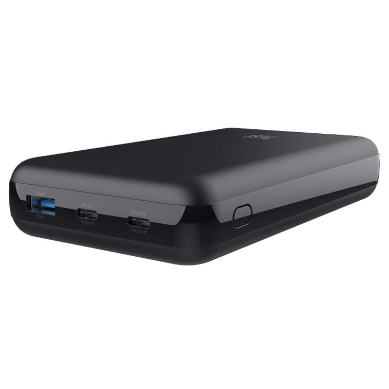 Power Bank Trust Laro 20 000 mAh Pour PC 100 W Noir en Tunisie