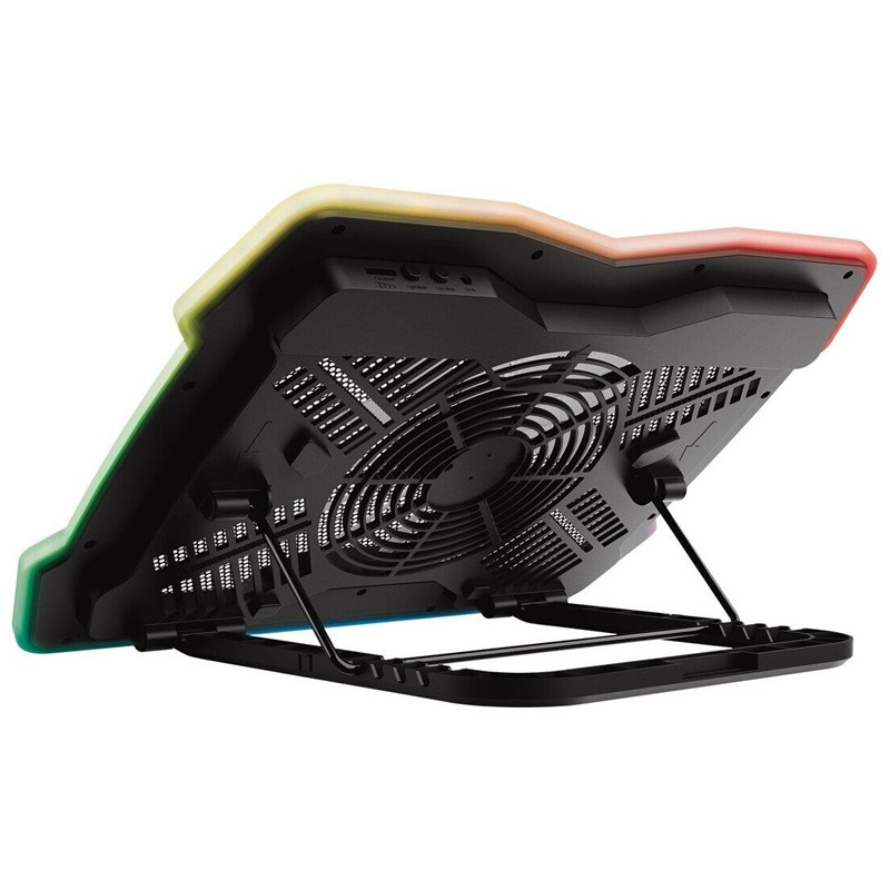 Support de Refroidissement Pour PC Portable Trust GXT 1126 Aura Noir