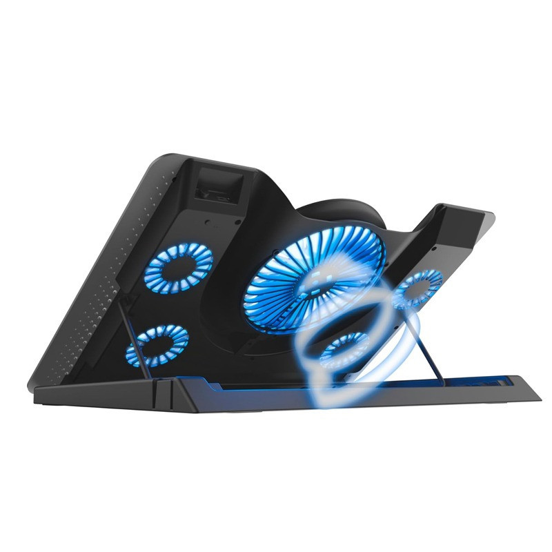 Support de Refroidissement Pour PC Portable Trust GXT 1125 Noir En Tunisie