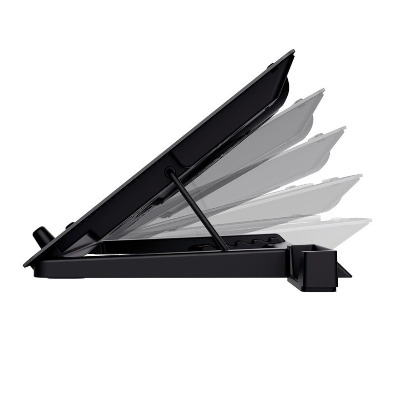 Support de Refroidissement Pour PC Portable Trust GXT 1125 Noir En Tunisie