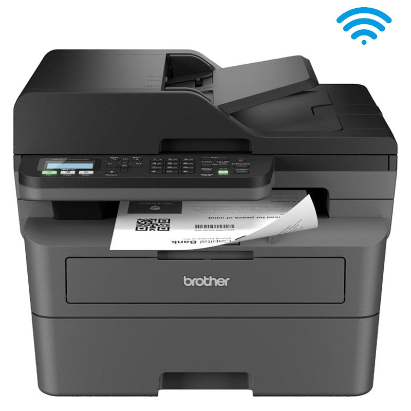 Imprimante Brother Laser MFC-L2827DW Multifonction Monochrome Wifi en Tunisie
