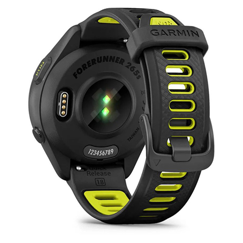 Montre Connectée Garmin Forerunner 265s Noir & Jaune en Tunisie