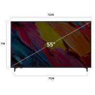 Tv LG QNED70 65" QNED AI 4k Ultra HD Smart Tv 2025 Noir en Tunisie