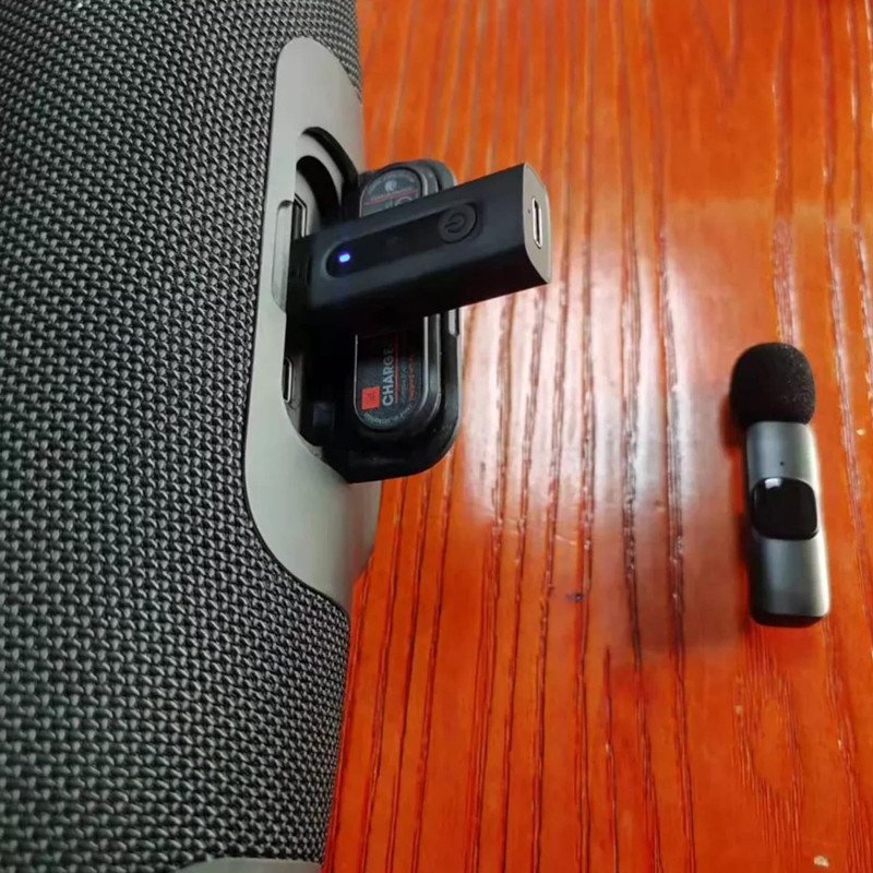 Mini Microphone Sans fil K35 Noir en Tunisie