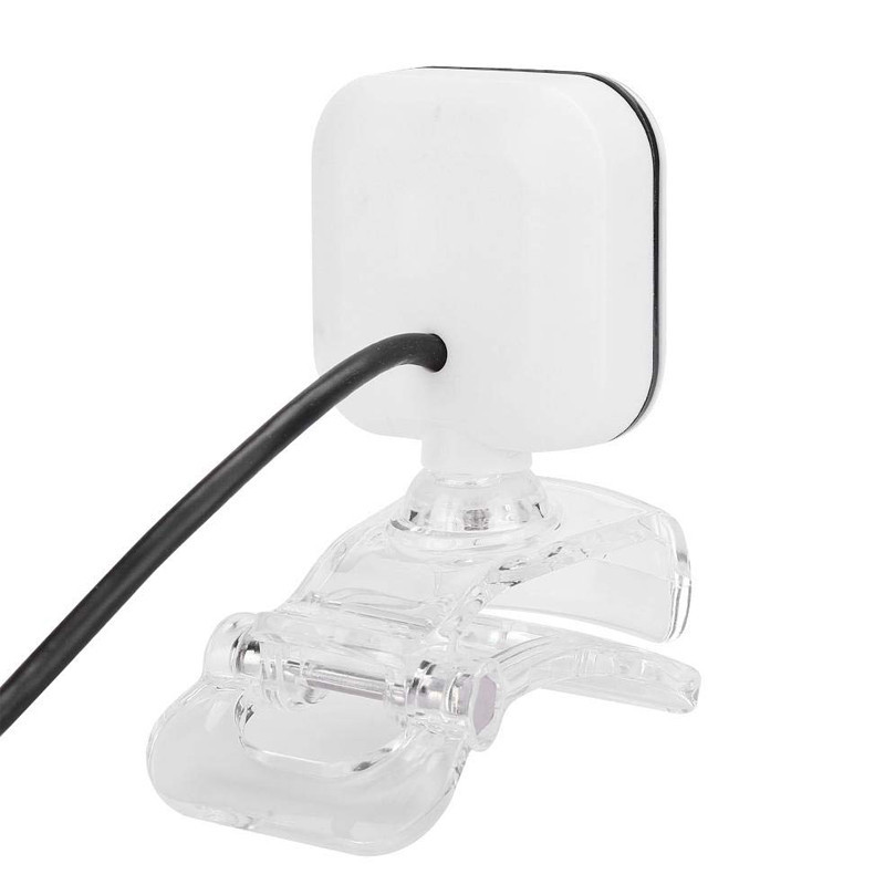 Webcam Kisonli HD 480P Avec Microphone Blanc en Tunisie