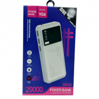 Power Bank Y04 20000 mAh  Noir En Tunisie