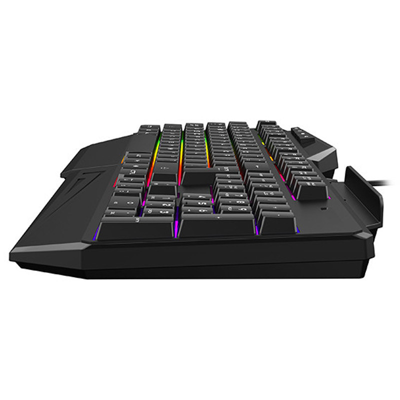 Clavier Gamer Filaire Havit KB488L RGB Noir En Tunisie