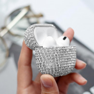 Étui De Protection Pour Airpods Diamond Argent En Tunisie