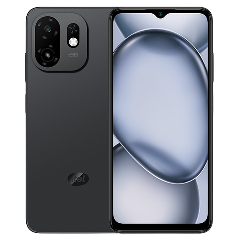 Smartphone Itel A100C 6Go (2Go + 4Go Extensible ) 64Go Noir en Tunisie