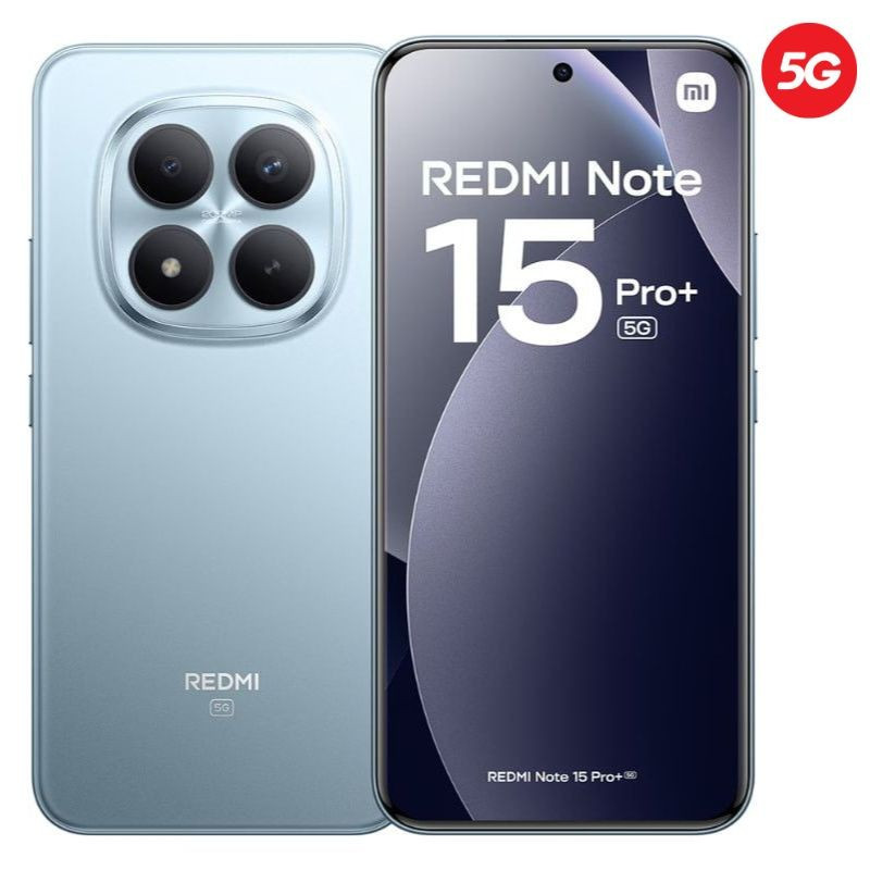 Smartphone Xiaomi Redmi Note 15 Pro Plus 5G 8Go 256Go Bleu en Tunisie
