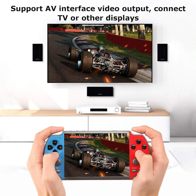 Console De Jeu Portable X7 Bleu & Rouge en Tunisie