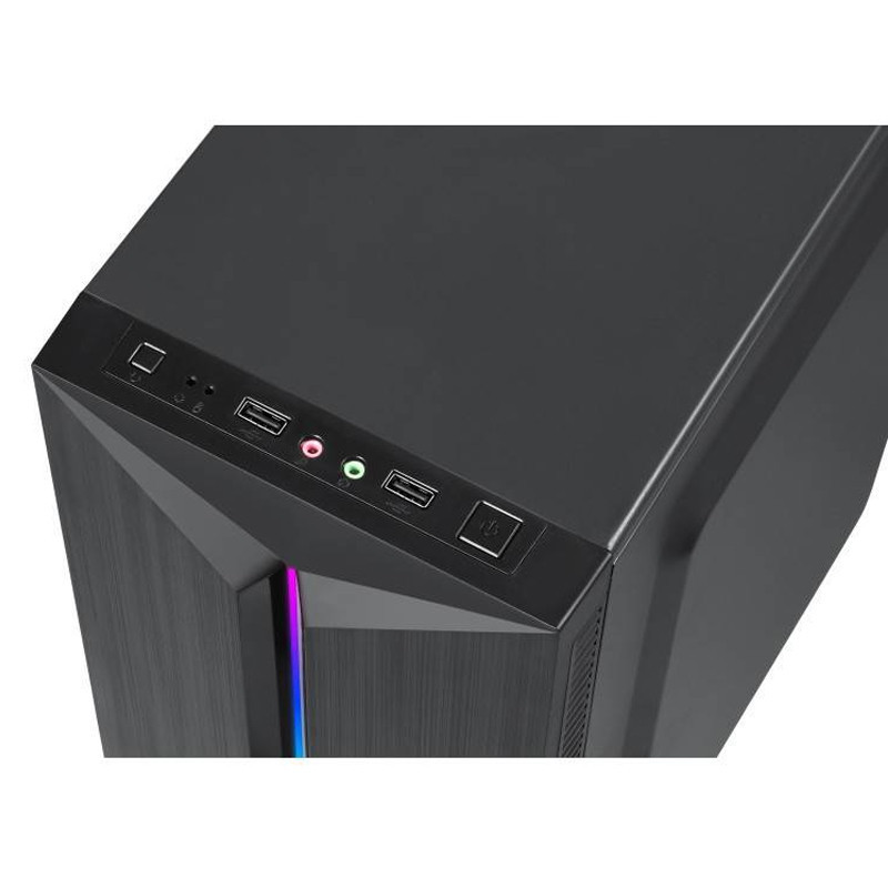 Boitier Gaming 3202 RGB + Alimentation Noir en Tunisie
