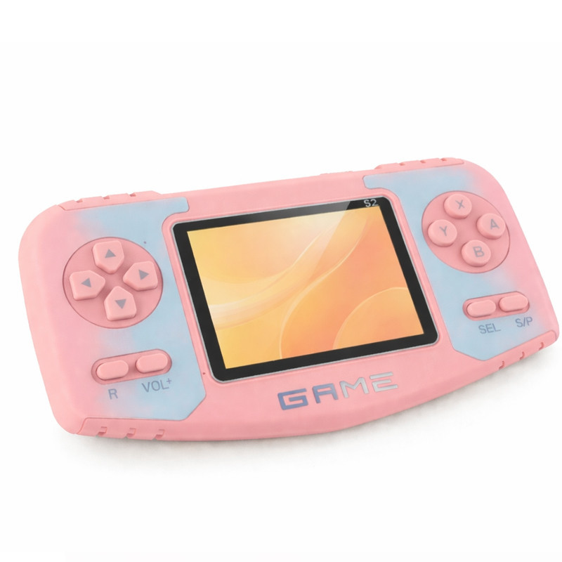 Console De Jeux Portable S2 Bleu & Rose en Tunisie