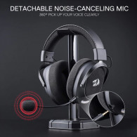 Casque Gaming Redragon Arrow Pro Carbon H858 Noir en Tunisie