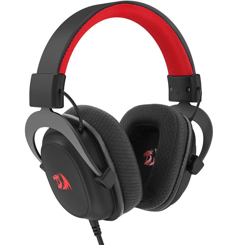 Micro Casque Gaming Redragon Zeus Lite H510-LT RGB Noir En Tunisie