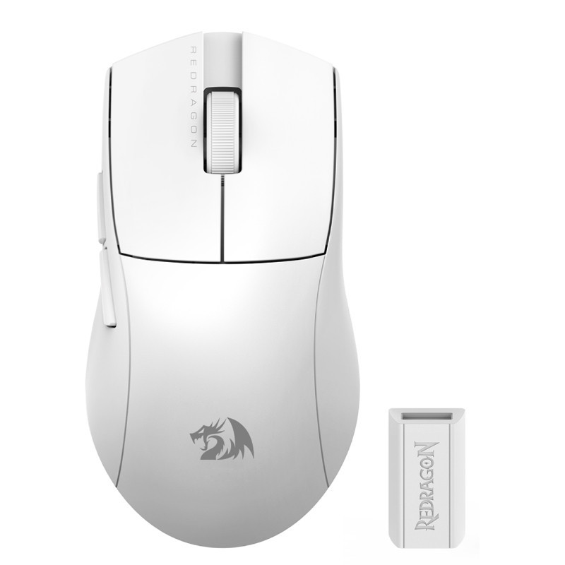 Souris Gamer Sans fil Redragon K1ng Standard 4K Pro Blanc En Tunisie