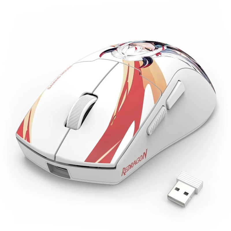 Souris Gamer Sans fil Redragan K1ng M918 Max Blanc En Tunisie