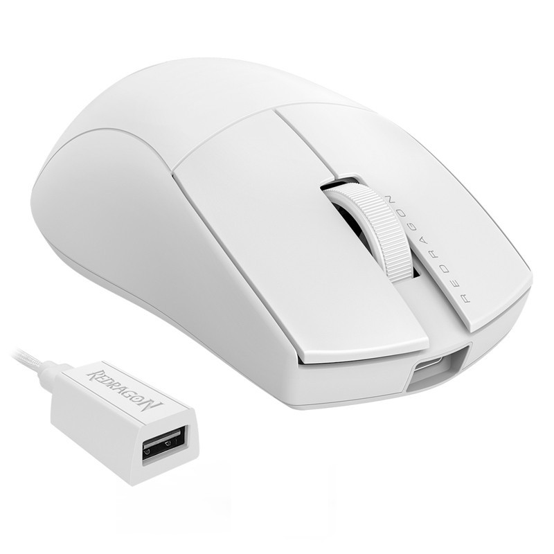 Souris Gamer Sans fil Redragon K1ng Standard M916 1K Blanc En Tunisie