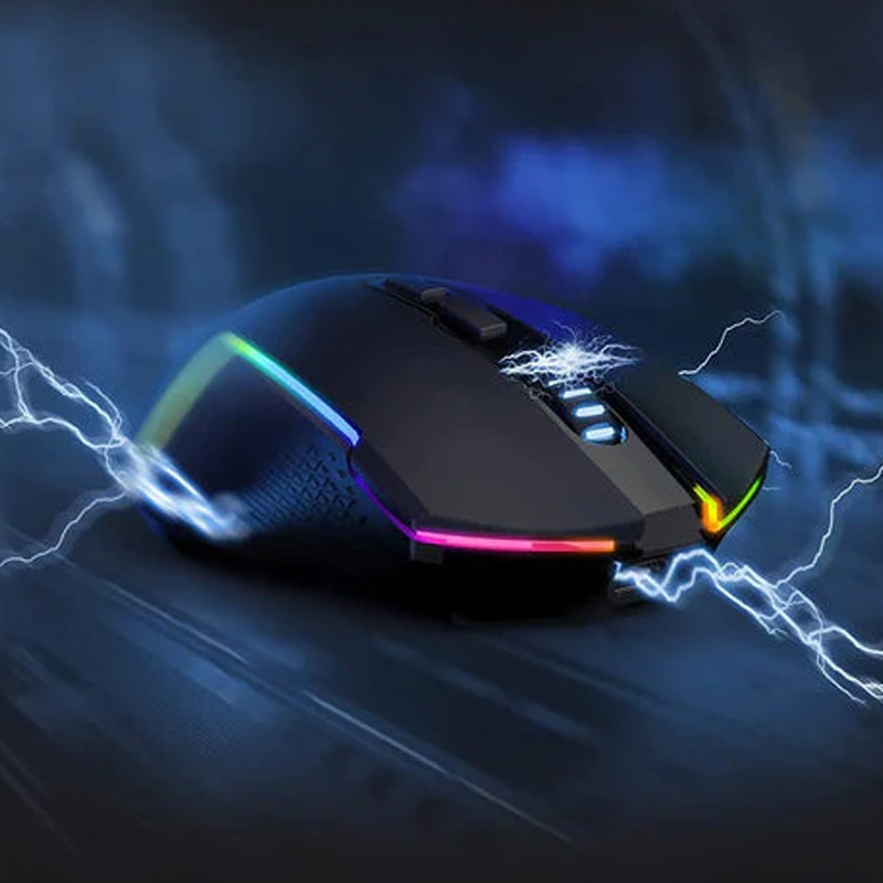 Souris Gamer Sans fil Redragon Trident M693 RGB Noir En Tunisie