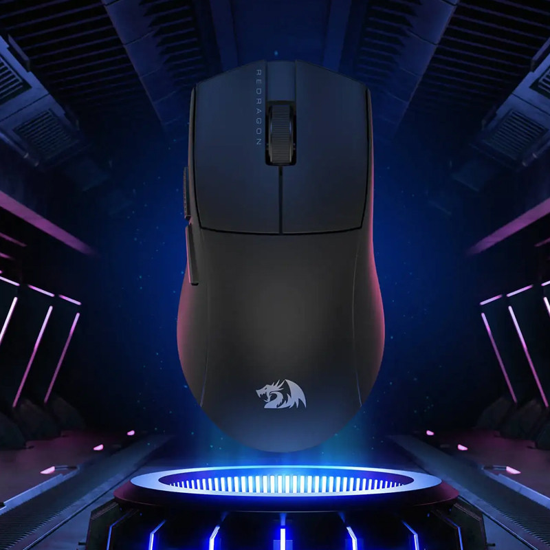 Souris Gamer Sans fil Redragon K1ng M916 Lite 1K Noir En Tunisie