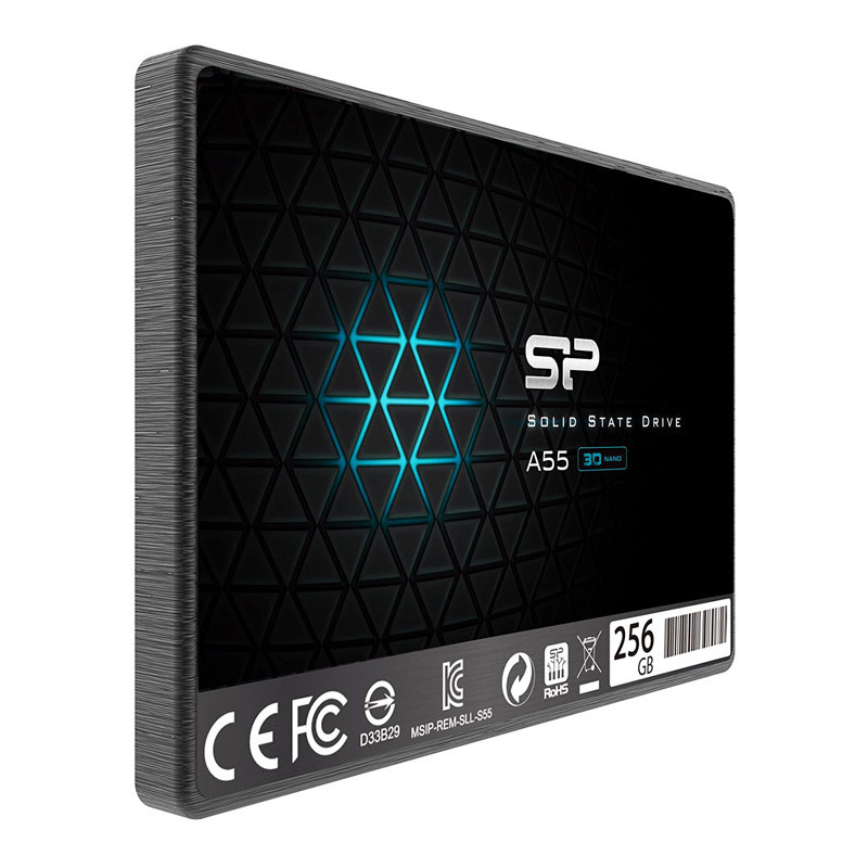 Disque Dur Interne SSD Silicon Power A55 256GO  2.5" - (SP256GBSS3A55S25)