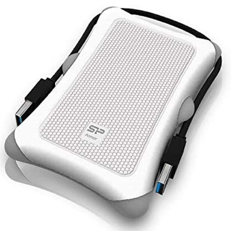 Boitier Disque Dur Externe 2.5 Silicon Power Armor SATA A30 USB 3.2  de couleur Blanc