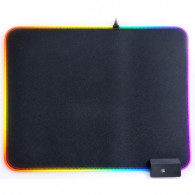 Tapis Souris Gamer Mousepad R9 RGB L Noir