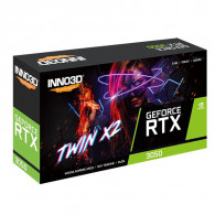 Carte Graphique Gaming Inno3D GeForce RTX 3050 6Go GDDR6 Twin x 2 en Tunisie