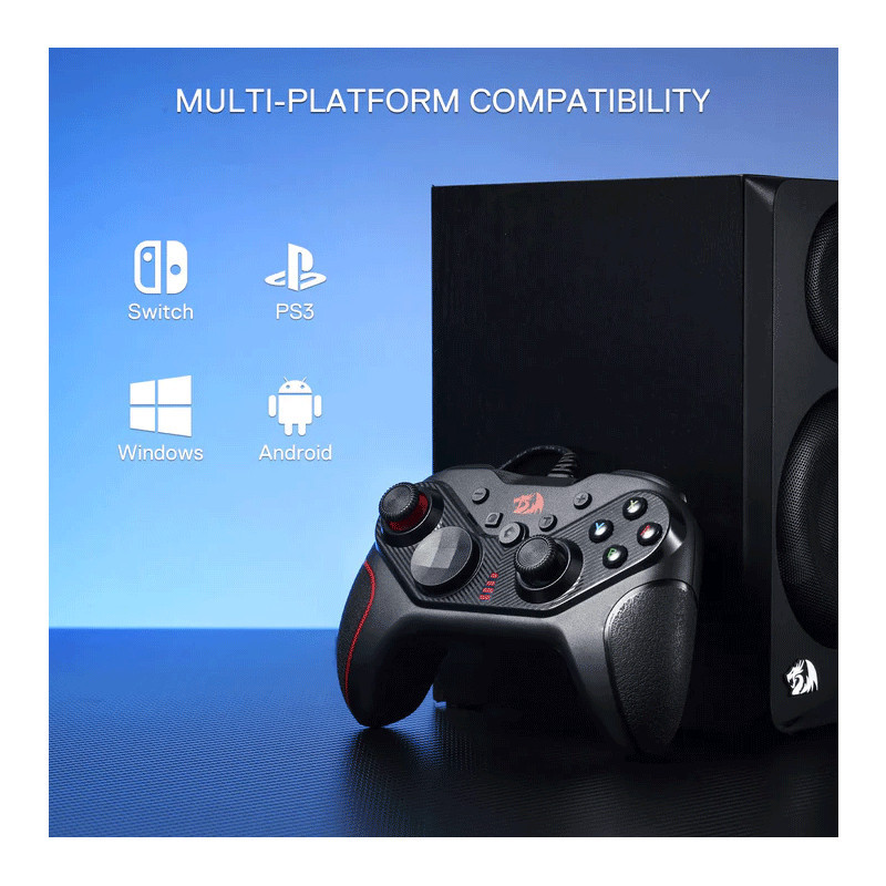 Manette De Jeux Redragon RIFT G710 Noir en Tunisie