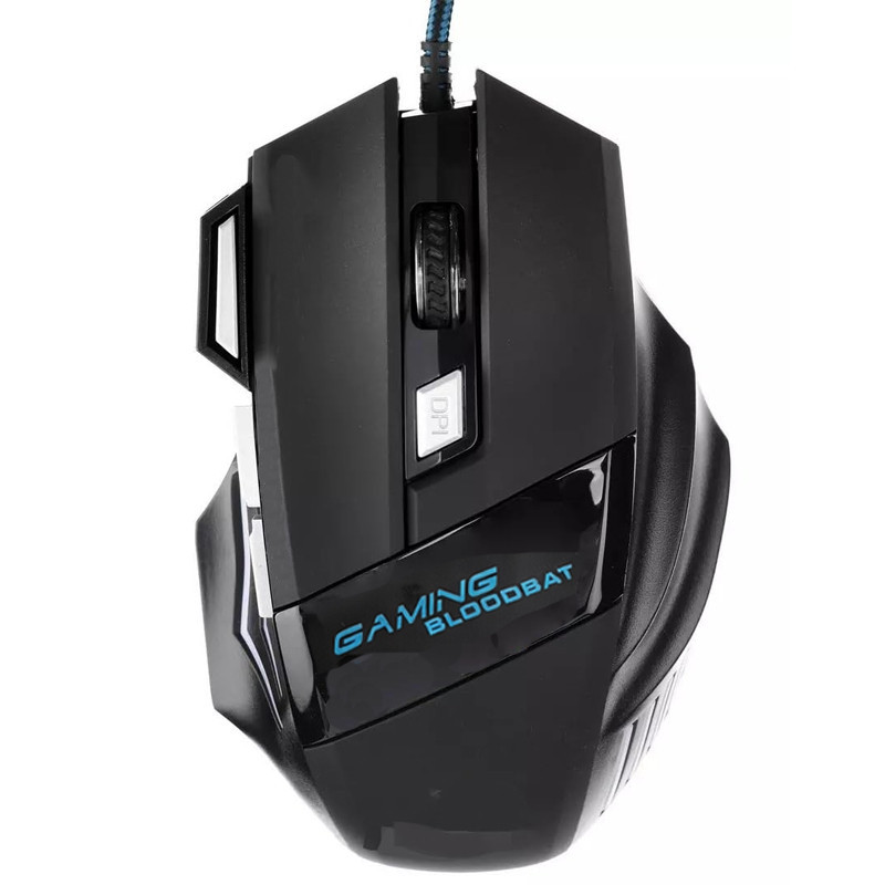 Souris Gaming MicroKingdom K5 RGB Noir en Tunisie