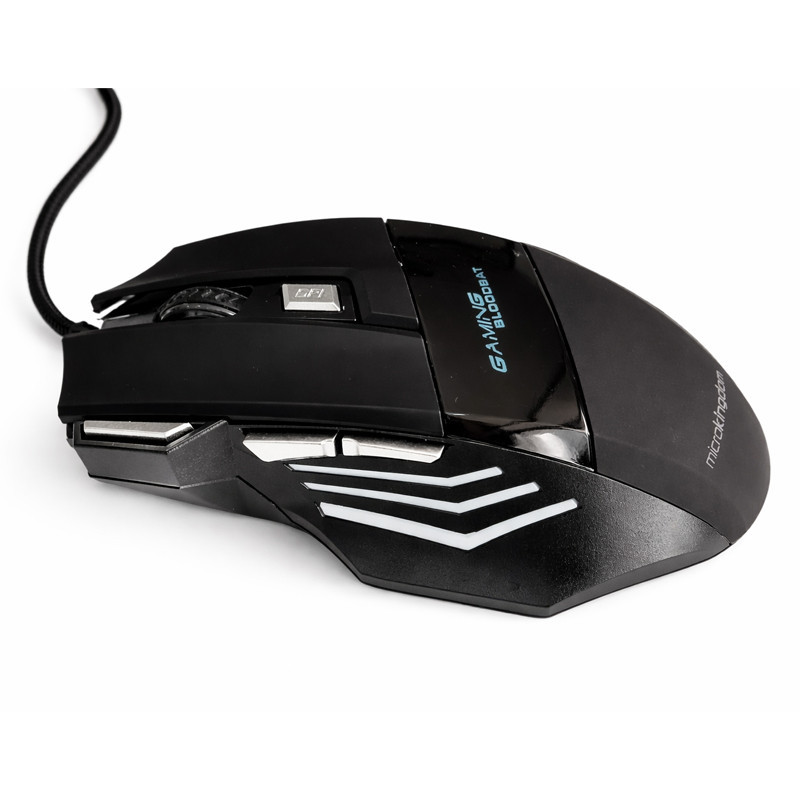 Souris Gaming MicroKingdom K5 RGB Noir en Tunisie