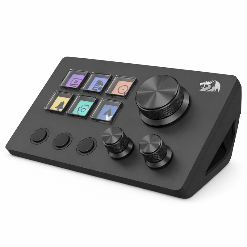 Panneau de Contrôle de Streaming Redragon Skyrider SS5-51 Noir en Tunisie