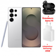 Smartphone Samsung Galaxy S25 Ultra 5G 12Go 256Go White Silver