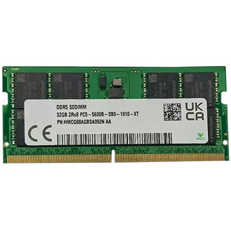 Barrette Mémoire SK hynix 32Go DDR5 5600MHz SO-DIMM En Tunisie