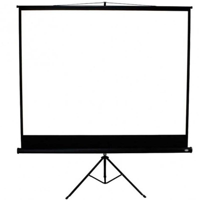 Ecran de Projection Telon Trépied 213 x 213 cm