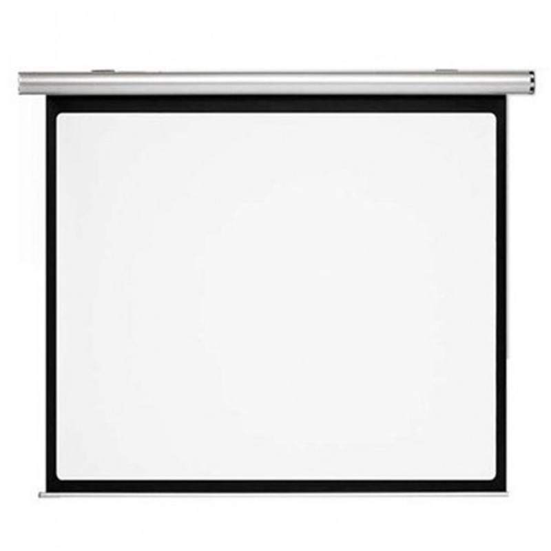 Ecran De Projection Telon Electrique Mural Avec Commande 400x400cm