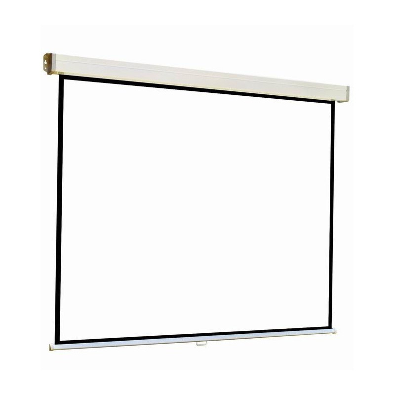 Ecran de projection Telon mural 213X 213 cm - Blanc (ECRM213213)