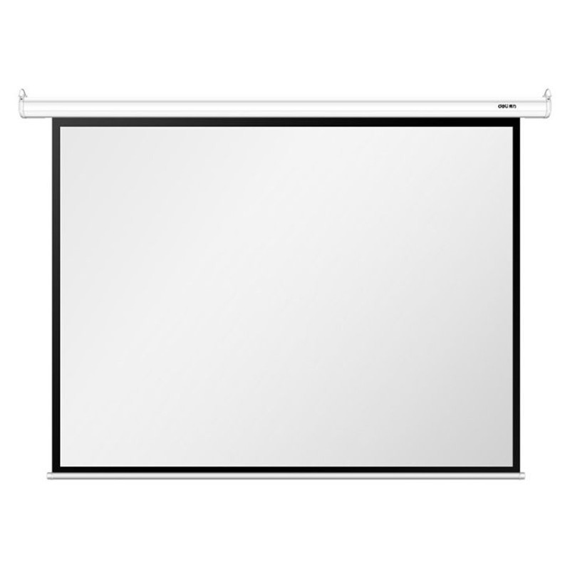 Ecran De Projection Mural Deli 2580x161x150 mm Noir en Tunisie