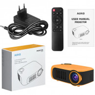 Mini Vidéo Projecteur Aoka LCD Jaune En Tunisie